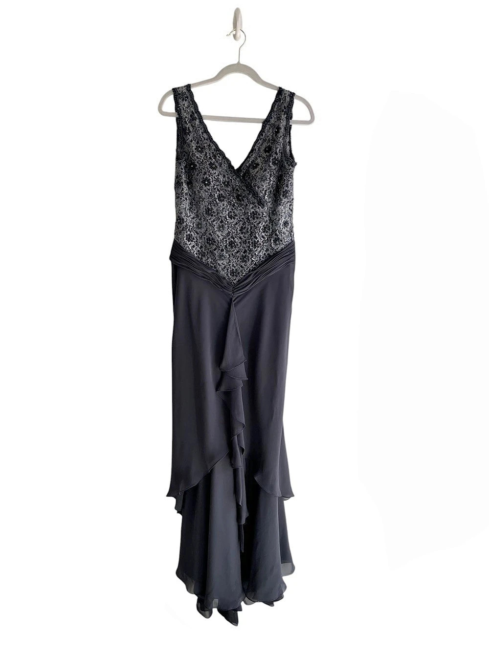 Cameron Blake Lace Sequin Gown Size 8